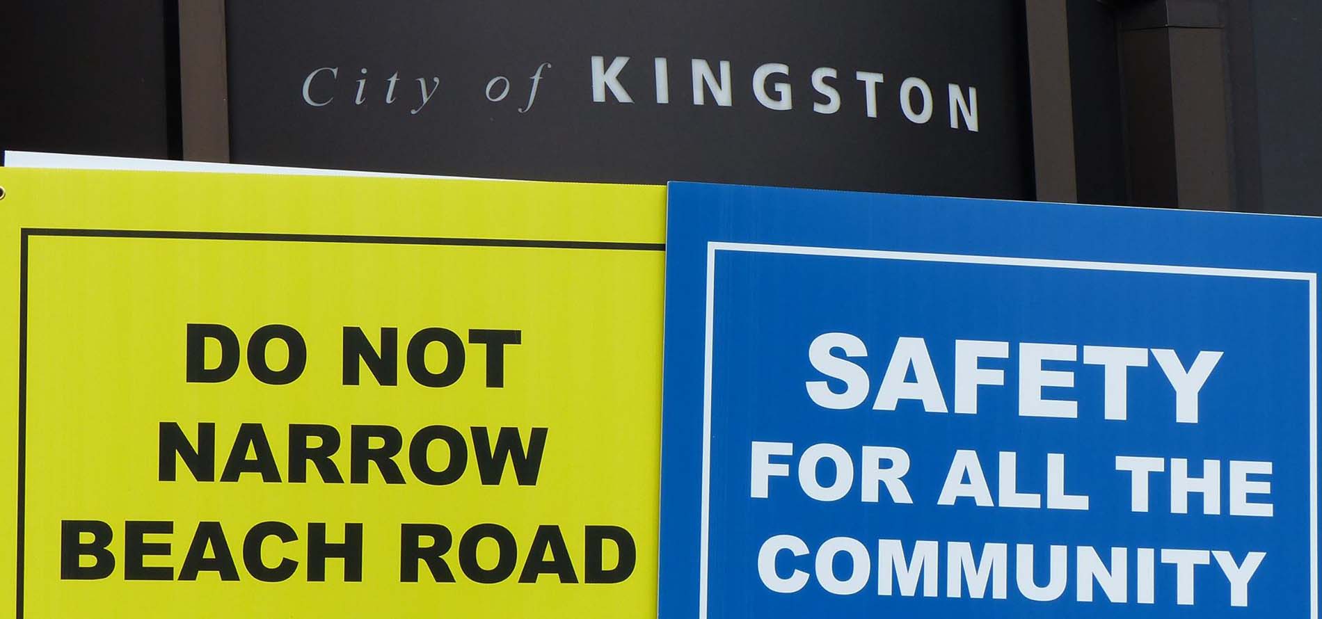 Do Not Narrow Beach Rd